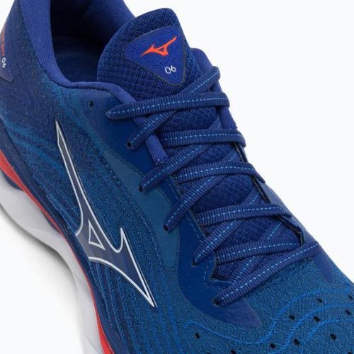 Buty do biegania męskie Mizuno Wave Sky 6 turkish sea/white/cherry tomato