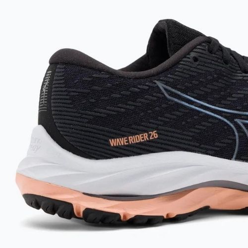 Buty do biegania damskie Mizuno Wave Rider 26 odyssey gray/quicksilver/salmon