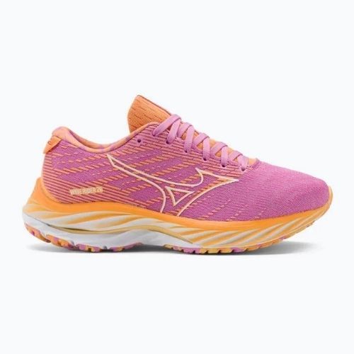 Buty do biegania damskie Mizuno Wave Rider 26 Roxy cyclamen/white/mockorang