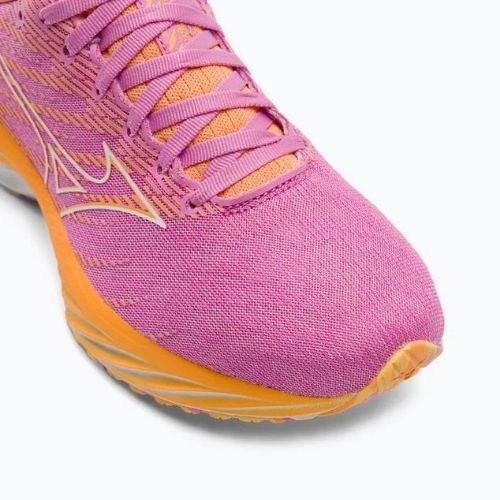 Buty do biegania damskie Mizuno Wave Rider 26 Roxy cyclamen/white/mockorang