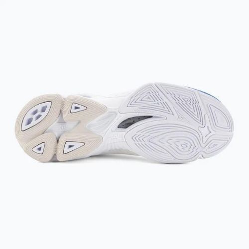 Buty do siatkówki męskie Mizuno Wave Lightning Z7 undyed white/moonlit ocean/peace blue