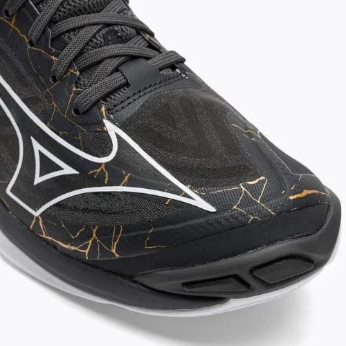 Buty do siatkówki męskie Mizuno Wave Lightning Z7 Mid black oyster/mp gold/irongat