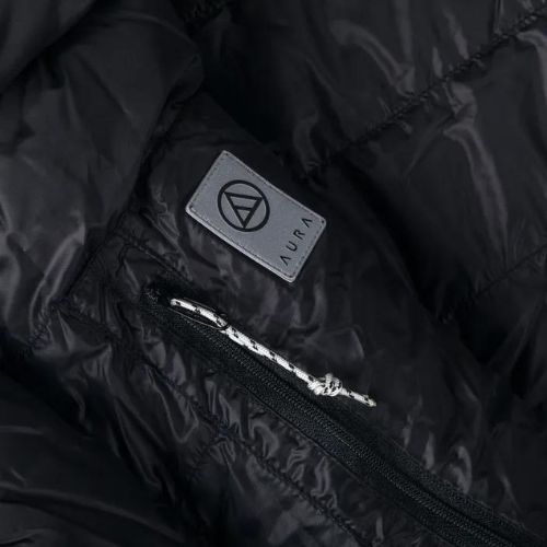 Śpiwór AURA AR 450 195 cm limonkowy