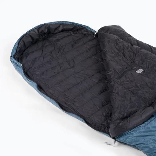 Śpiwór AURA Nom 300 180 cm/right stalowy