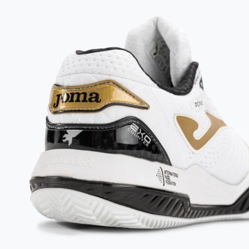 Buty do tenisa damskie Joma Point P white/gold