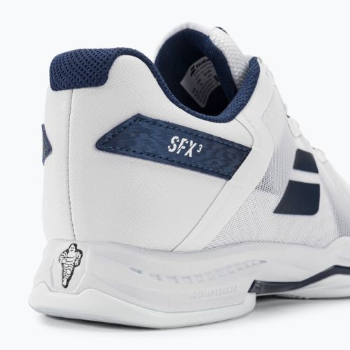 Buty do tenisa męskie Babolat SFX3 All Court white/navy