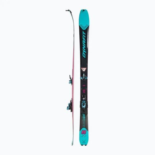 Zestaw skiturowy damski DYNAFIT Blacklight 88 Speed W Ski Set  silvretta blue/carbon black