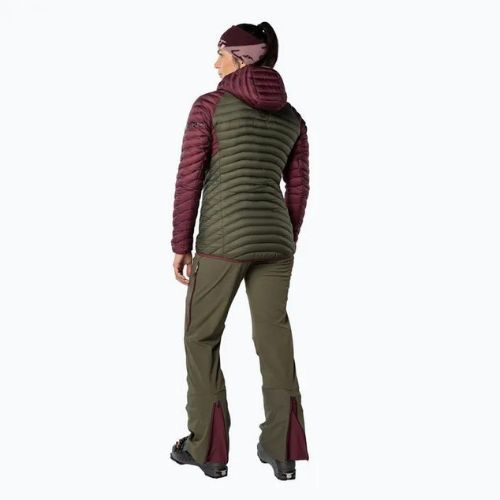 Kurtka puchowa damska DYNAFIT Radical Dwn RDS Hood burgundy