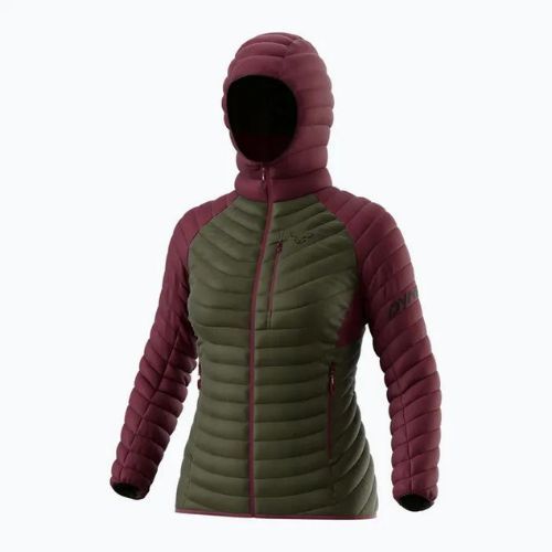 Kurtka puchowa damska DYNAFIT Radical Dwn RDS Hood burgundy