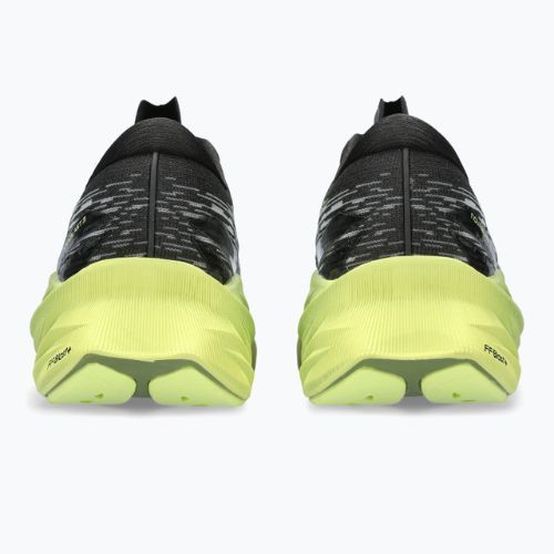 Buty do biegania męskie ASICS Novablast 3 black/dried leaf green