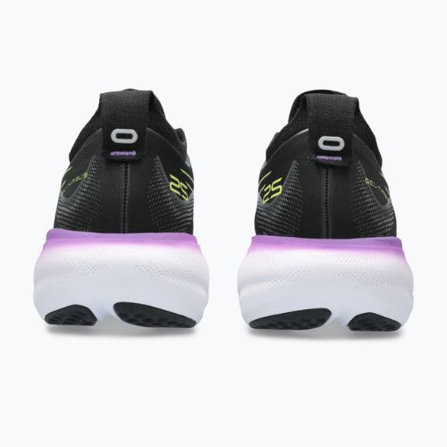 Buty do biegania damskie ASICS Gel-Nimbus 25 black/glow yellow
