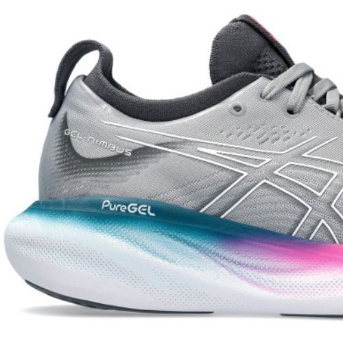 Buty do biegania damskie ASICS Gel-Nimbus 25 sheet rock/white