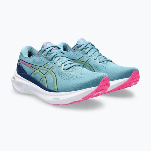 Buty do biegania damskie ASICS Gel-Kayano 30 gris blue/lime green