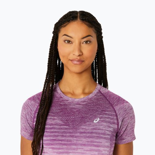 Koszulka do biegania damska ASICS Seamless lilac hint/deep mauve