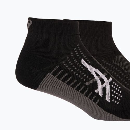 Skarpety ASICS Icon Run Quarter performance black/carrier grey