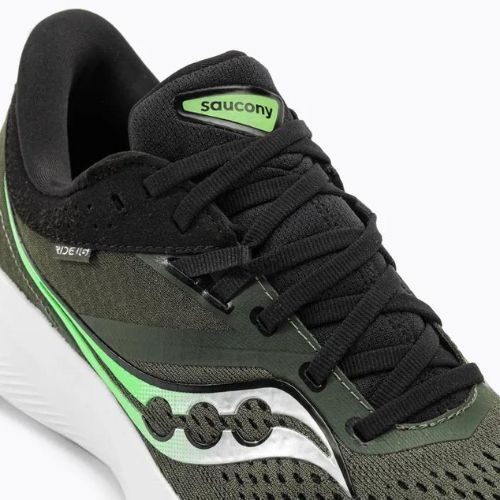 Buty do biegania męskie Saucony Ride 16 umbra/slime