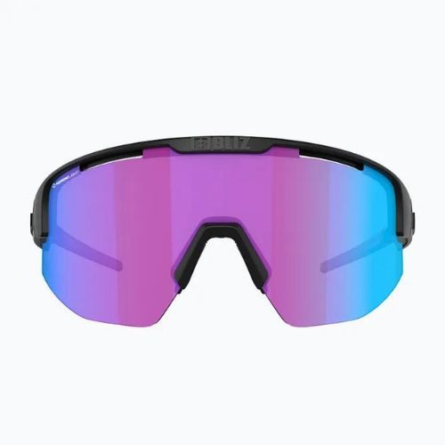 Okulary przeciwsłoneczne Bliz Matrix Nano Optics Nordic Light matt black/begonia/violet blue multi