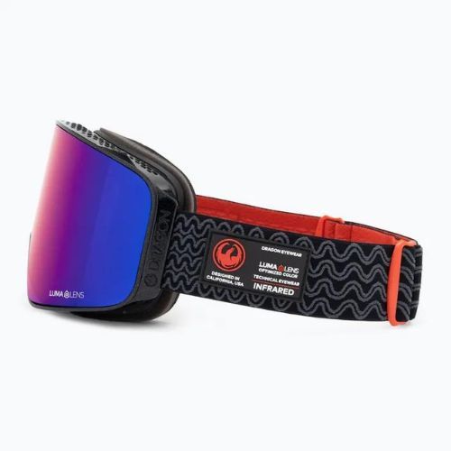 Gogle narciarskie DRAGON NFX MAG OTG obsidian/lumalens solace ir/violet