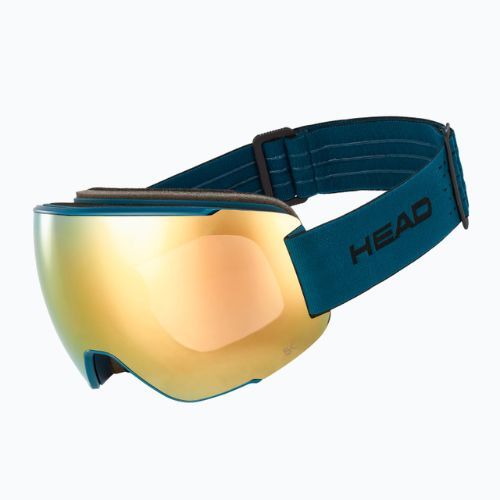 Gogle narciarskie HEAD Magnify 5K gold/petrol/orange