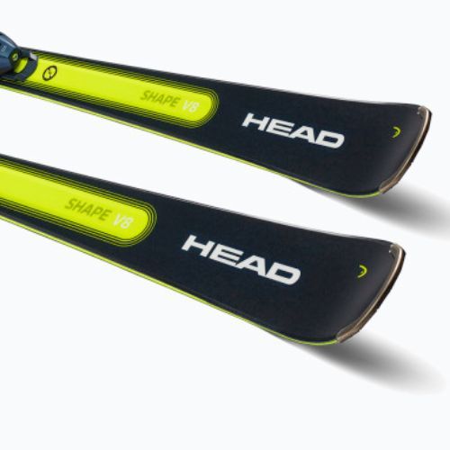 Narty zjazdowe HEAD Shape e-V8 SW AMT-PR + wiązania PR 11 dark blue/neon yellow