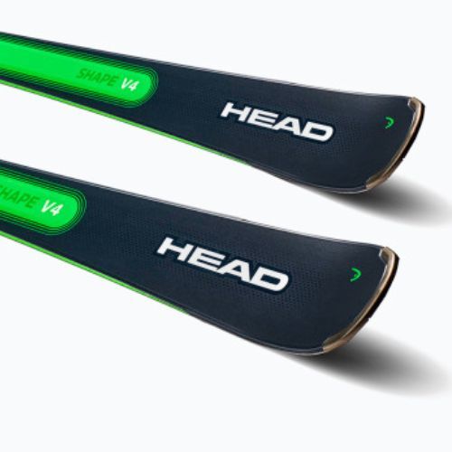 Narty zjazdowe HEAD Shape V4 AMT-PR + wiązania PR 11 dark blue/green