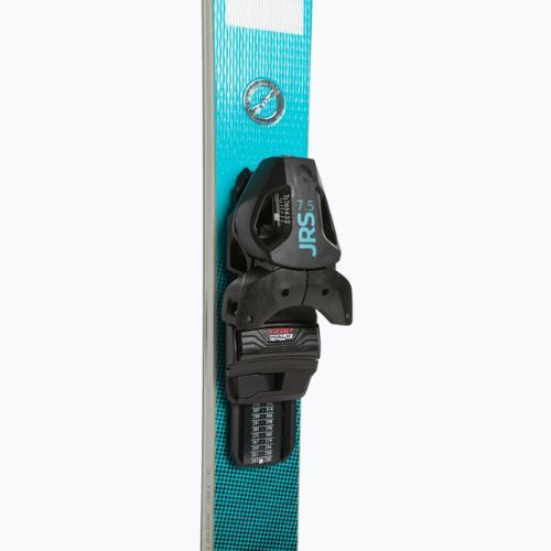 Narty zjazdowe dziecięce HEAD WC e.Race Team SW JRS + wiązania Jrs 7.5 black/blue