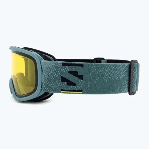 Gogle narciarskie dziecięce Salomon Lumi Flash Jr atlantic blues/flash yellow