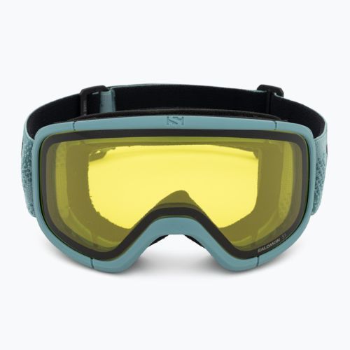 Gogle narciarskie dziecięce Salomon Lumi Flash Jr atlantic blues/flash yellow