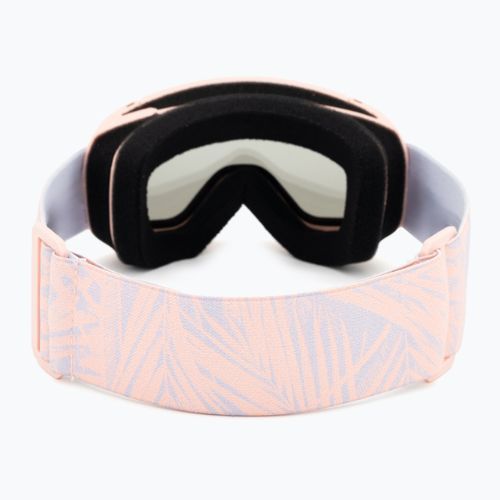 Gogle narciarskie dziecięce Salomon Lumi Flash Jr tropical peach/flash gold