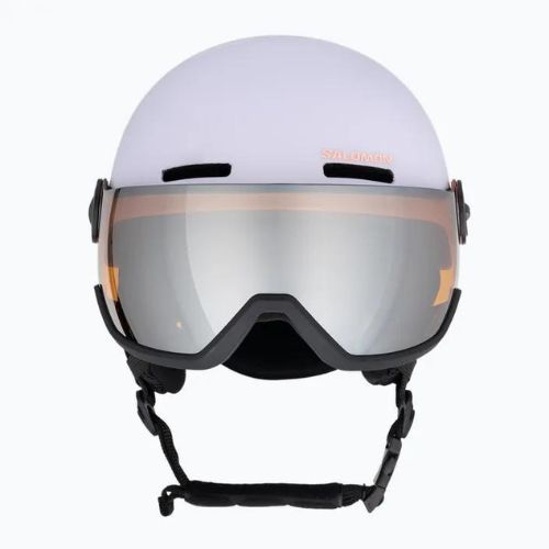 Kask narciarski dziecięcy Salomon Orka Visor evening haze