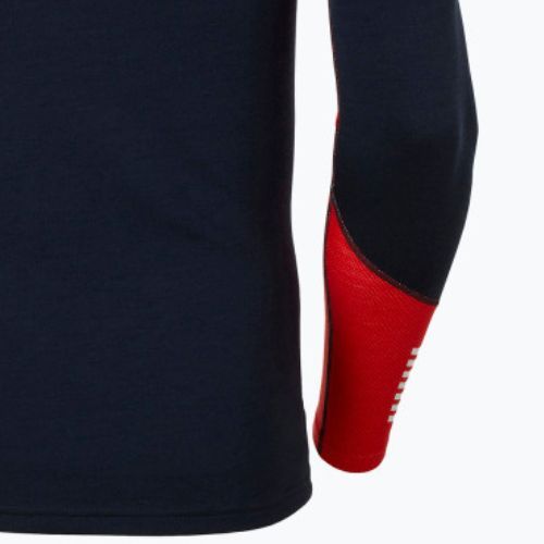 Longsleeve termoaktywny męski Helly Hansen Lifa Merino Midweight 1/2 Zip navy