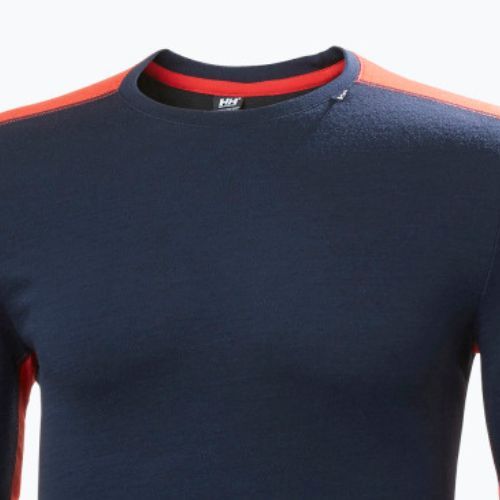 Bluza termoaktywna męska Helly Hansen Lifa Merino Midweight Crew navy/598