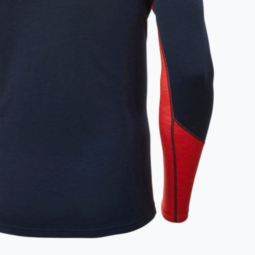 Bluza termoaktywna męska Helly Hansen Lifa Merino Midweight Crew navy/598