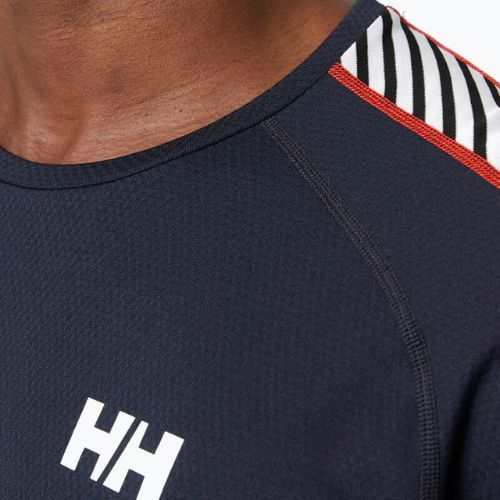 Longsleeve termoaktywny męski Helly Hansen Lifa Active Stripe Crew navy