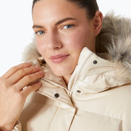 Płaszcz puchowy damski Helly Hansen Blossom Puffy Parka cream