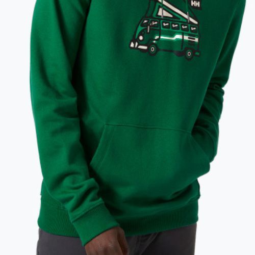 Bluza męska Helly Hansen F2F Organic Cotton Hoodie malachite/488