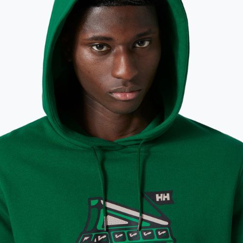 Bluza męska Helly Hansen F2F Organic Cotton Hoodie malachite/488