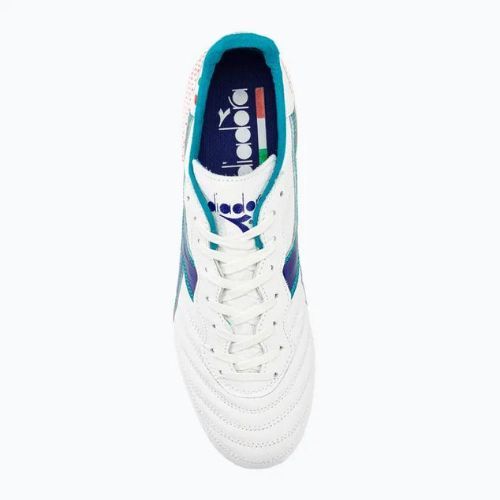 Buty piłkarskie męskie Diadora Brasil Italy OG GR LT+ MDPU white/navy