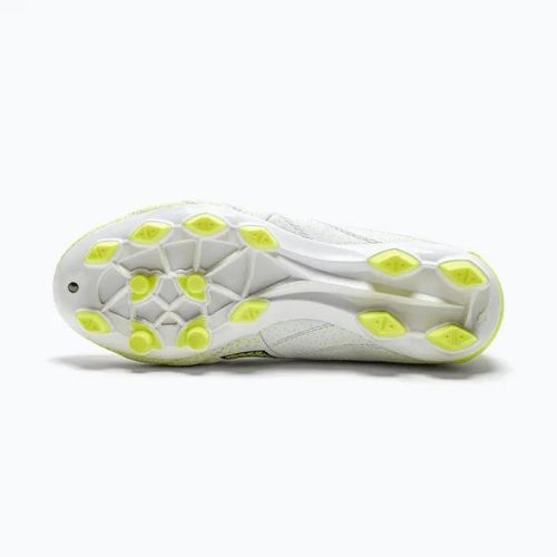 Buty piłkarskie dziecięce Diadora Brasil Elite GR LT LPU Y white/black/fluo yellow