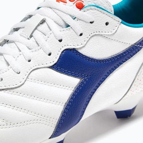 Buty piłkarskie męskie Diadora Brasil GR LT+ MPH white/navy