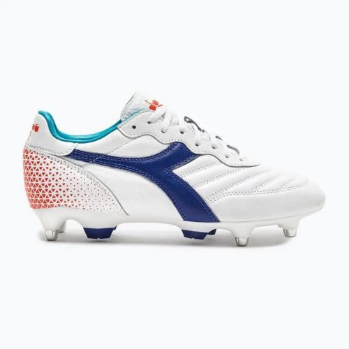 Buty piłkarskie męskie Diadora Brasil GR LT+ MPH white/navy