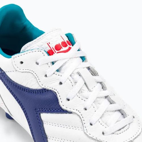 Buty piłkarskie męskie Diadora Brasil GR LT+ MDPU white/navy