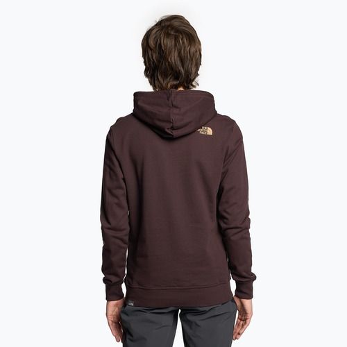 Bluza męska The North Face Standard Hoodie coal brown/almond butter