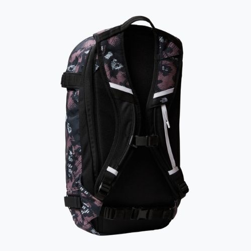 Plecak snowboardowy damski The North Face Slackpack 2.0 20 l fawn grey snake charmer print/black