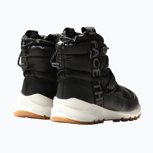 Śniegowce damskie The North Face Thermoball Lace Up WP black/gardenia white