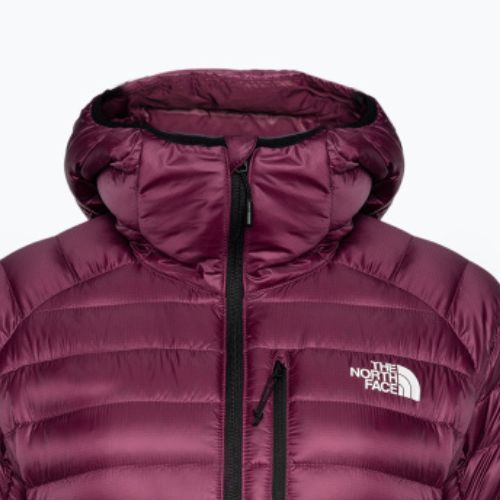 Kurtka puchowa damska The North Face Summit Breithorn Hoodie boysenberry