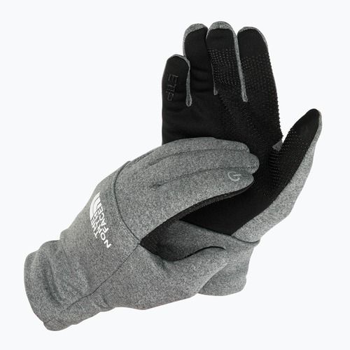 Rękawiczki trekkingowe dziecięce The North Face Recycled Etip medium grey heather