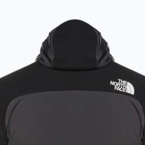 Kurtka hybrydowa męska The North Face Dawn Turn Hybrid Ventrix Hoodie asphalt grey/black/orange