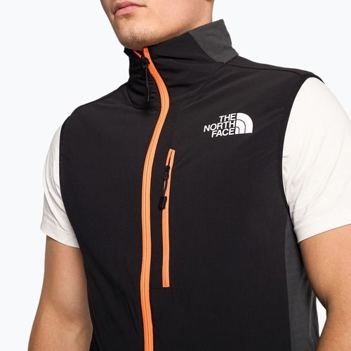 Bezrękawnik męski The North Face Dawn Turn Hybrid Ventrix asphalt grey/black/shocking orange