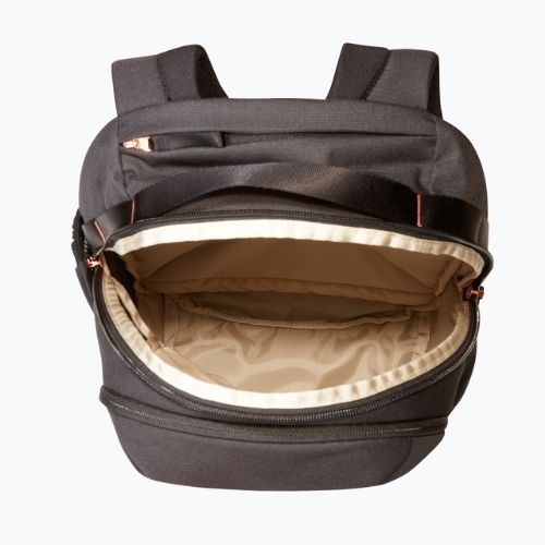 Plecak miejski damski The North Face Isabella 3.0 20 l black light heather/burnt coral metallic